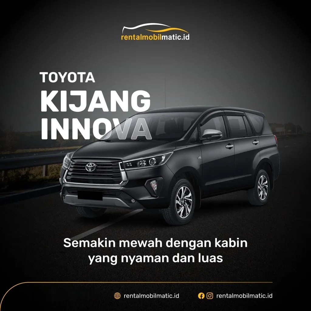 Rental Mobil Innova Reborn Jakarta Terbaik 2023