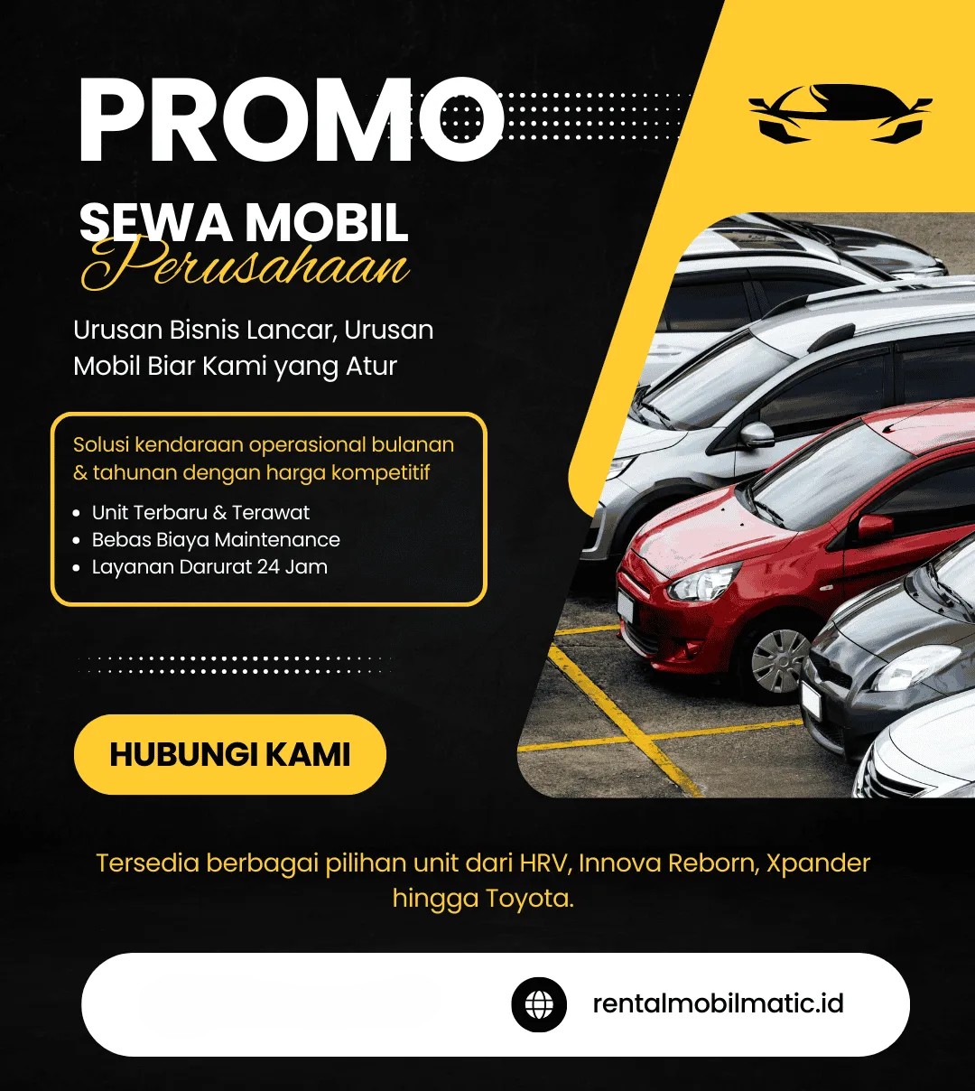 Sewa Mobil Bulanan Perusahaan