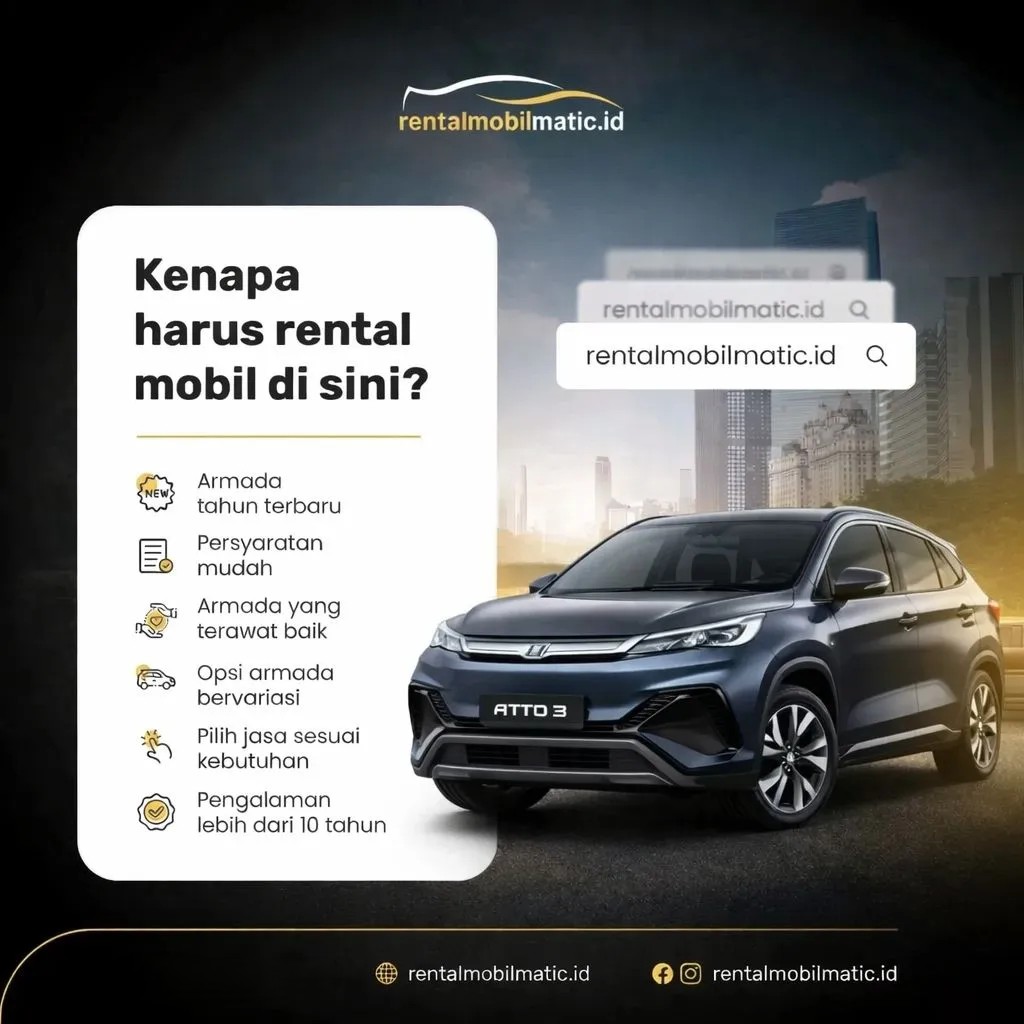 Sewa BYD Atto Bulanan Terdekat