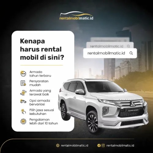 Harga Sewa Pajero Sport Bulanan Terdekat