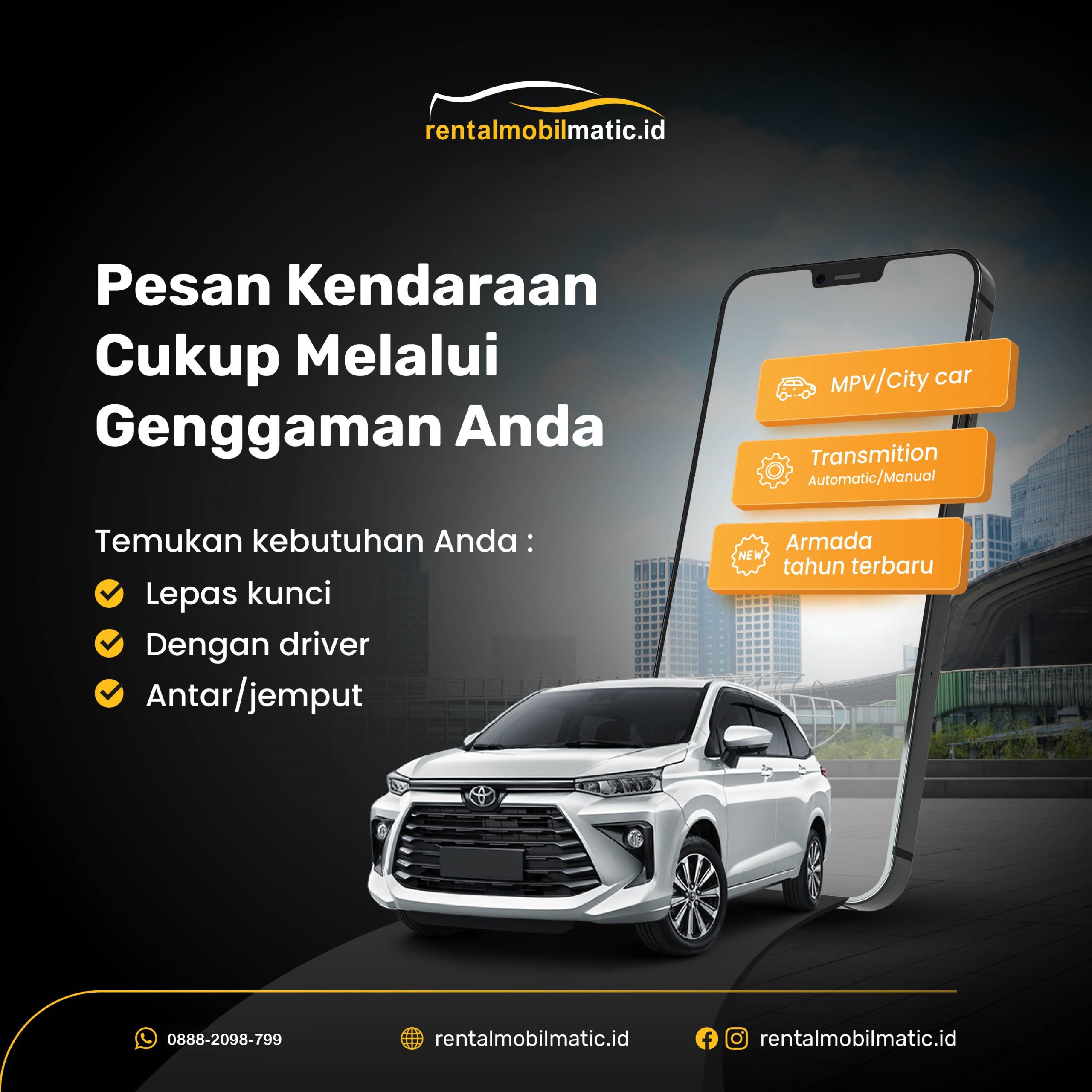 Rental mobil matic